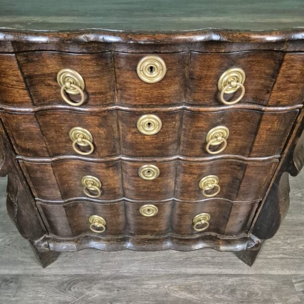 Chest of Drawers Baroque 1790 Oak - Image 6
