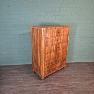 Chest of Drawers Biedermeier 1850 Cherry Wood