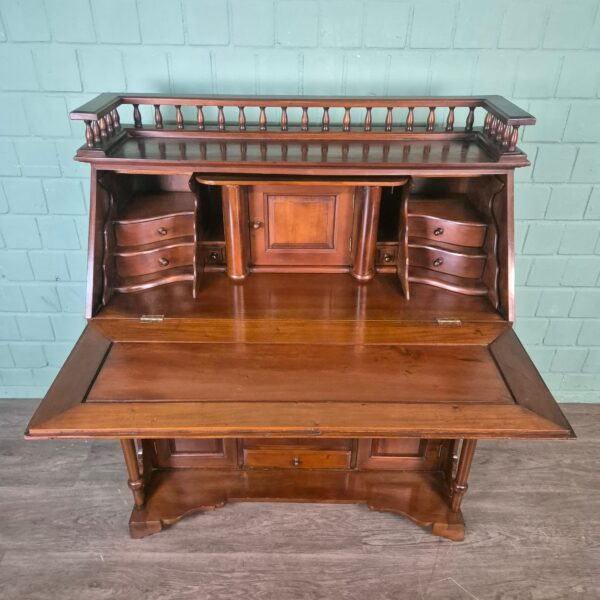 Mahogany Slanted Folding Secretary, 1.00 m - Image 7