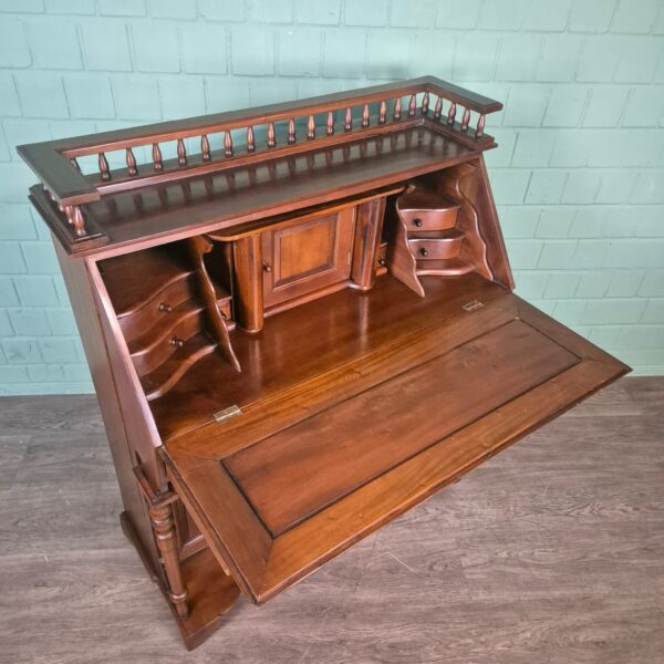 Mahogany Slanted Folding Secretary, 1.00 m - Image 8