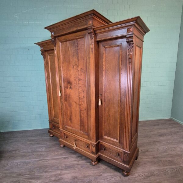 Wardrobe Gründerzeitstijl Oak - Image 4