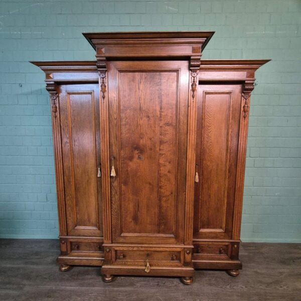 Wardrobe Gründerzeitstijl Oak - Image 3