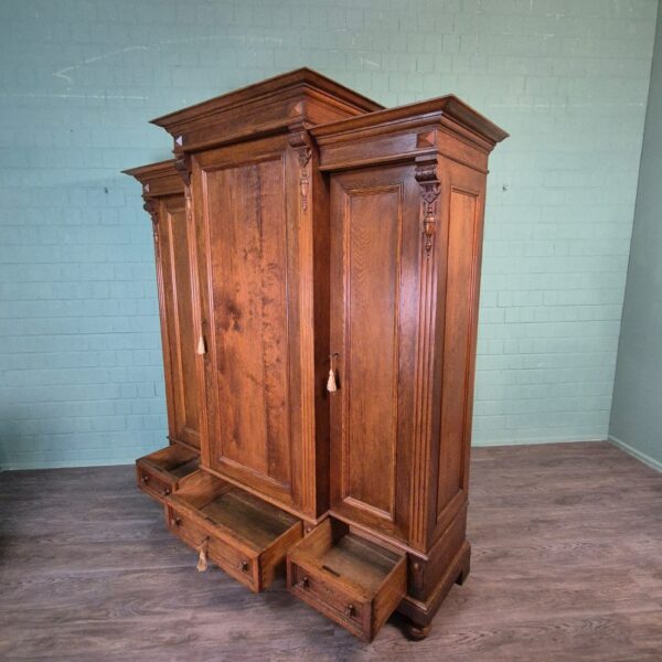 Wardrobe Gründerzeitstijl Oak - Image 21