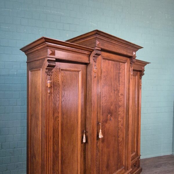 Wardrobe Gründerzeitstijl Oak - Image 5