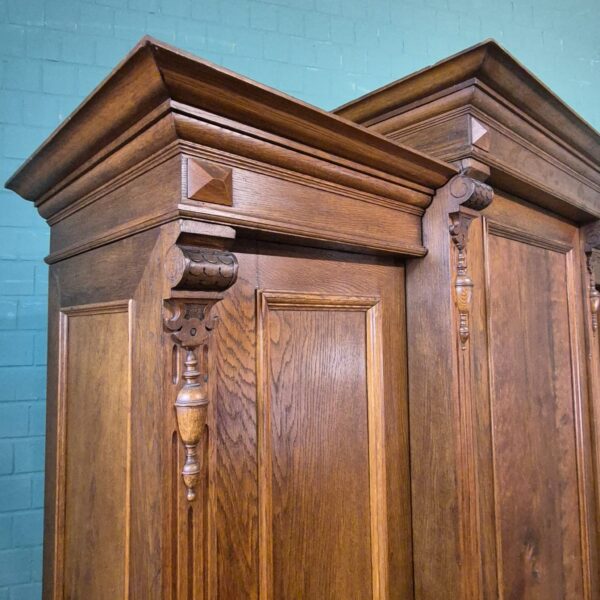 Wardrobe Gründerzeitstijl Oak - Image 6