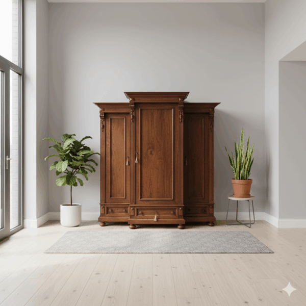 Wardrobe Gründerzeitstijl Oak - Image 2