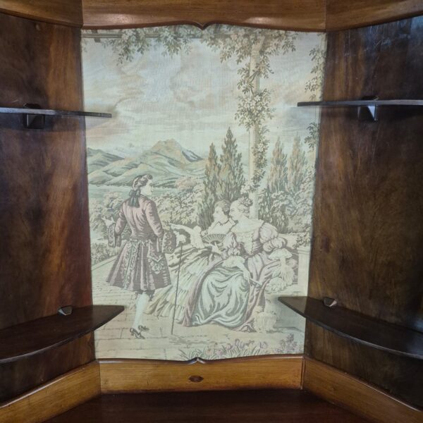 Corner Cabinet Biedermeier 1860 Walnut - Image 10