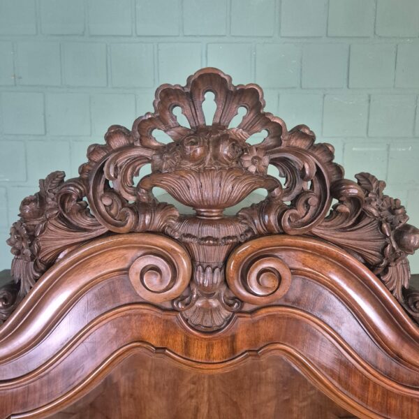 Display Cabinet Neo-baroque Walnut 1,06 m - Image 15