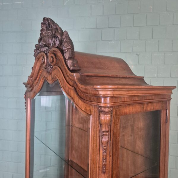Display Cabinet Neo-baroque Walnut 1,06 m - Image 14