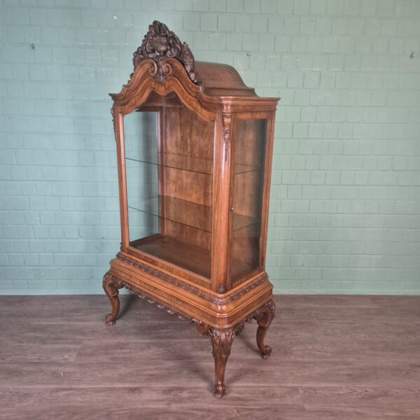Display Cabinet Neo-baroque Walnut 1,06 m - Image 4