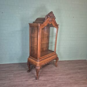 Display Cabinet Neo-baroque Walnut 1,06 m