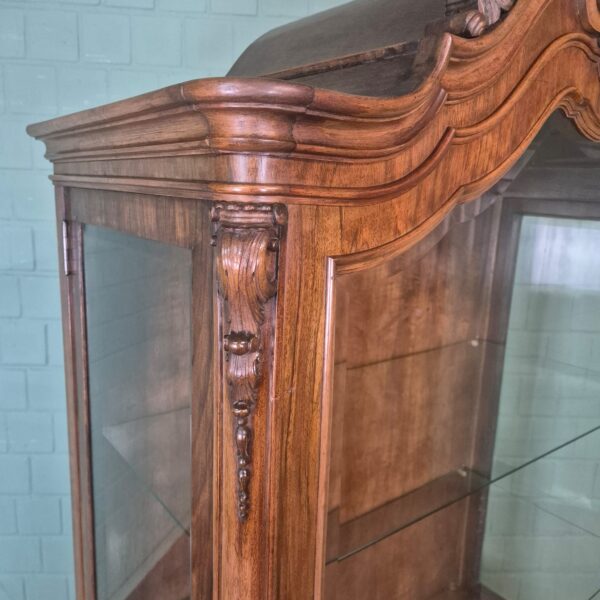 Display Cabinet Neo-baroque Walnut 1,06 m - Image 6