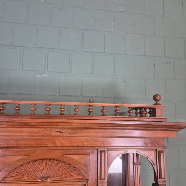 Cabinet Gründerzeit 1890 Walnut - Image 16