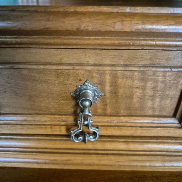 Cabinet Gründerzeit 1890 Walnut - Image 8