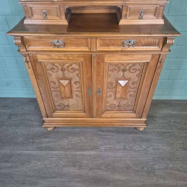 Cabinet Gründerzeit 1890 Walnut - Image 6