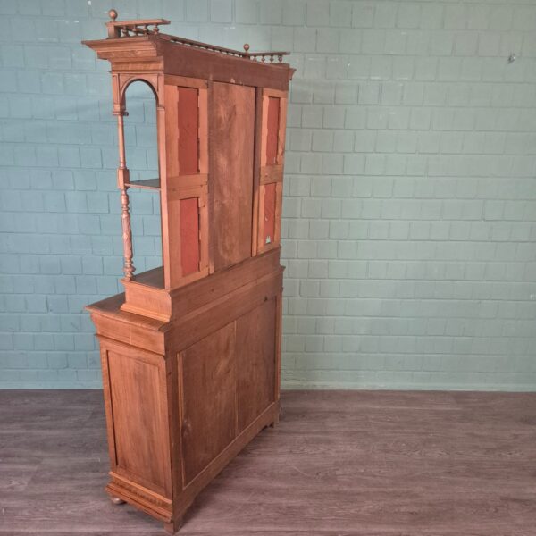 Cabinet Gründerzeit 1890 Walnut - Image 26
