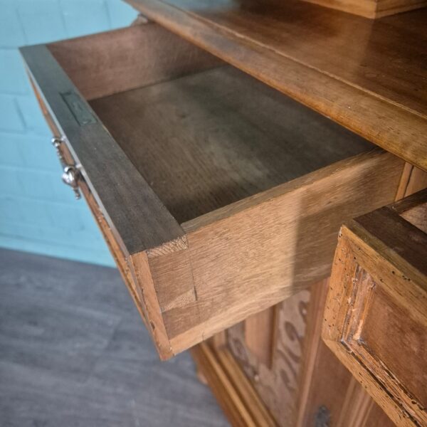 Cabinet Gründerzeit 1890 Walnut - Image 23