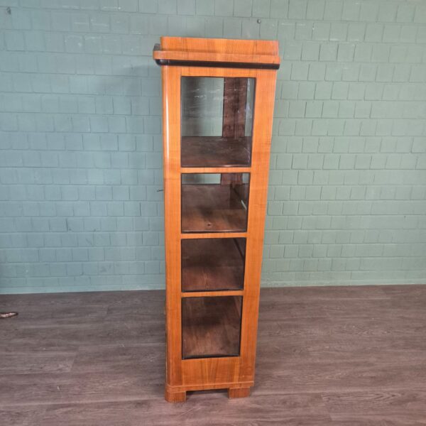 Display Cabinet Biedermeier 1850 Cherry Wood - Image 5