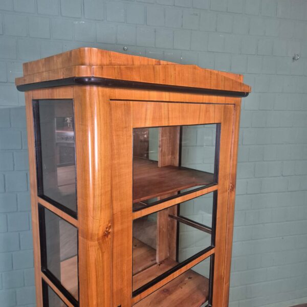 Display Cabinet Biedermeier 1850 Cherry Wood - Image 6