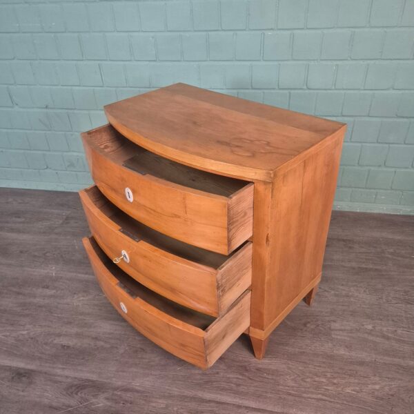 Chest of Drawers Biedermeier 1840 Cherry Wood - Image 6