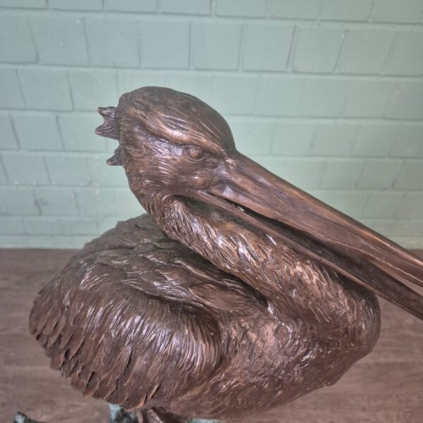 Statue Pelican Bronze 0,96 m - Image 7