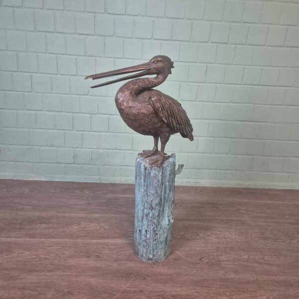Statue Pelican Bronze 0,96 m - Image 4