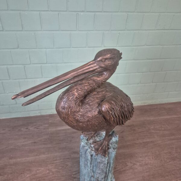 Statue Pelican Bronze 0,96 m - Image 5