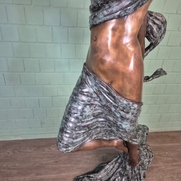 Statue Nymphe Bronze 1.90 m - Image 17
