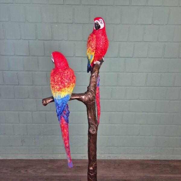 Statue Parrots Bronze 1.30 m - Image 9