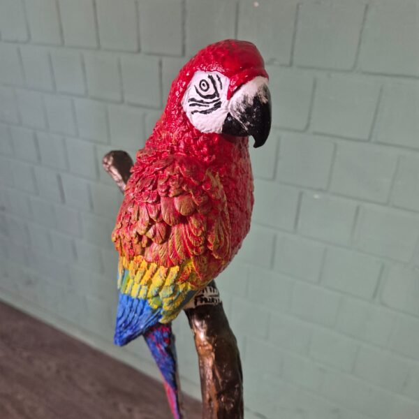Statue Parrots Bronze 1.30 m - Image 7