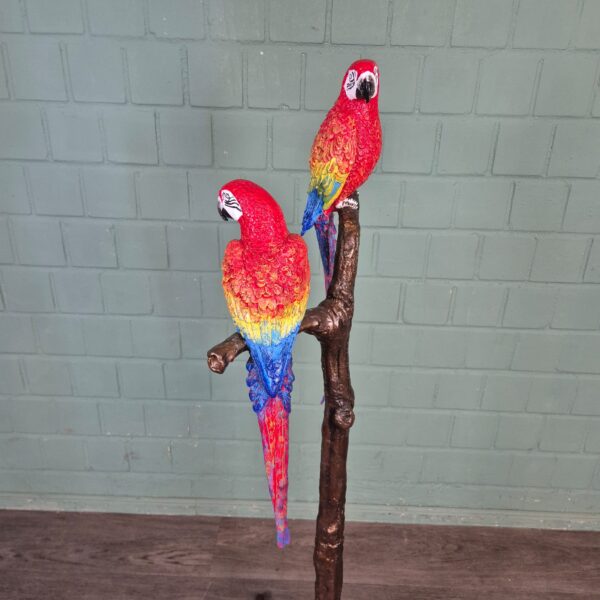 Statue Parrots Bronze 1.30 m - Image 8