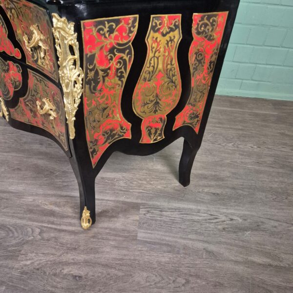 Chest of drawers Latin copper, Baroque style, 1.26 m - Image 9
