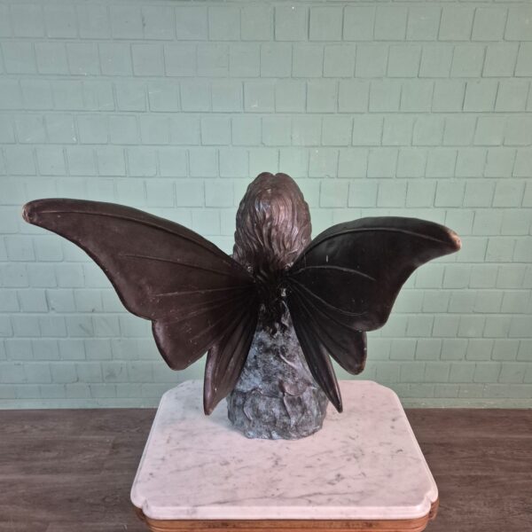 Statue Forest Fairy/Elf  Bronze 1,10 m - Image 13