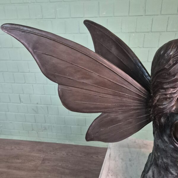 Statue Forest Fairy/Elf  Bronze 1,10 m - Image 4