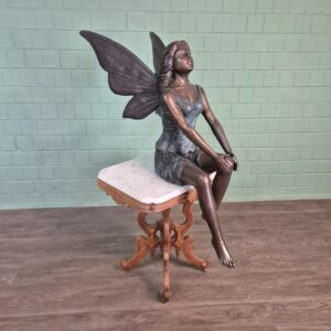 Statue Forest Fairy/Elf  Bronze 1,10 m