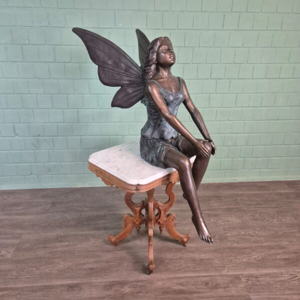 Statue Forest Fairy/Elf  Bronze 1,10 m