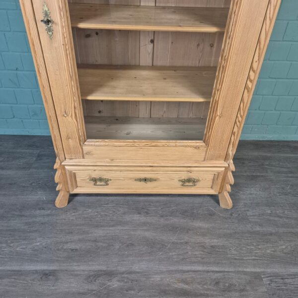 Bookcase Louis Philippe 1860 Pine - Image 7