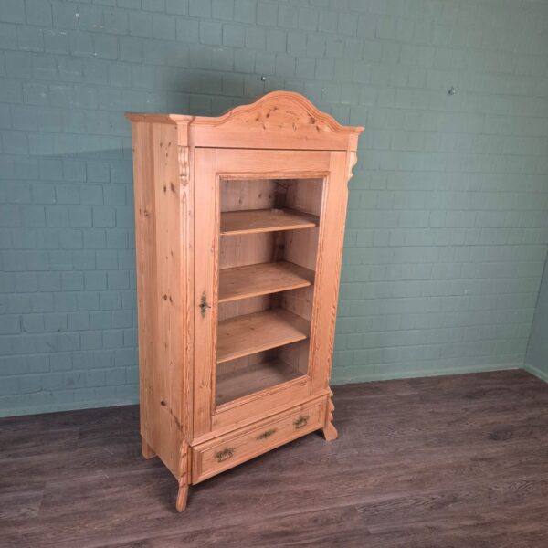 Bookcase Louis Philippe 1860 Pine