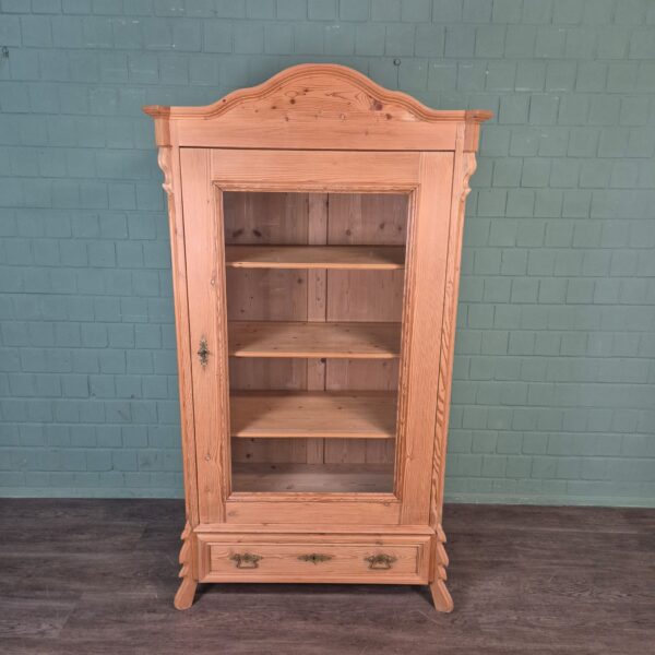 Bookcase Louis Philippe 1860 Pine - Image 3