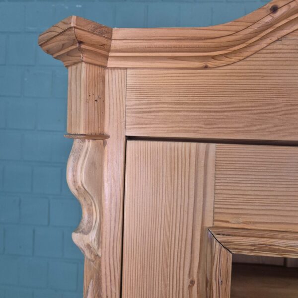 Bookcase Louis Philippe 1860 Pine - Image 5