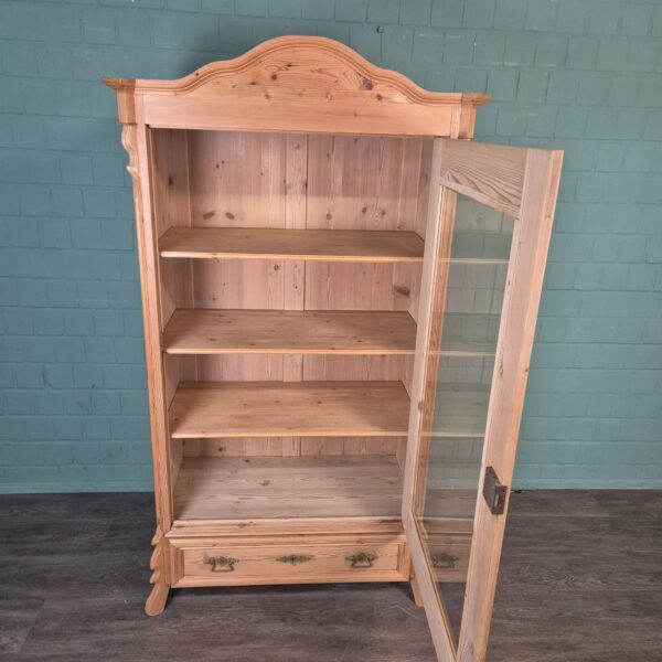 Bookcase Louis Philippe 1860 Pine - Image 9