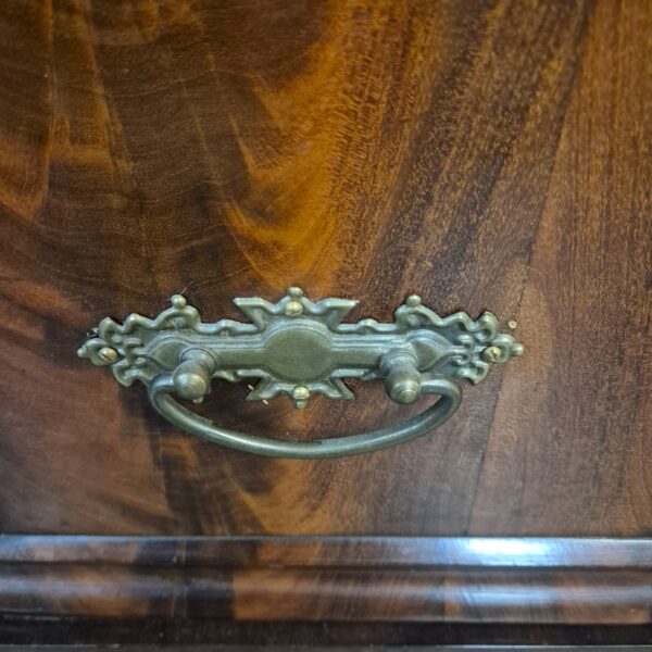 Display Cabinet Biedermeier 1860 Mahogany - Image 7