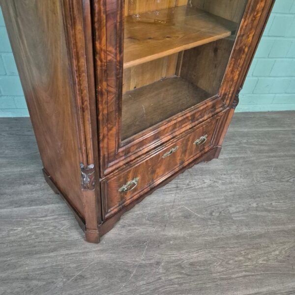 Display Cabinet Biedermeier 1860 Mahogany - Image 6