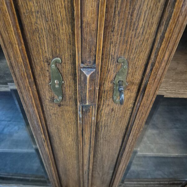 Display Cabinet Gründerzeit 1880 Oak - Image 6