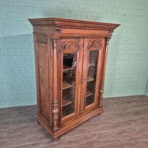 Display Cabinet Gründerzeit 1880 Oak
