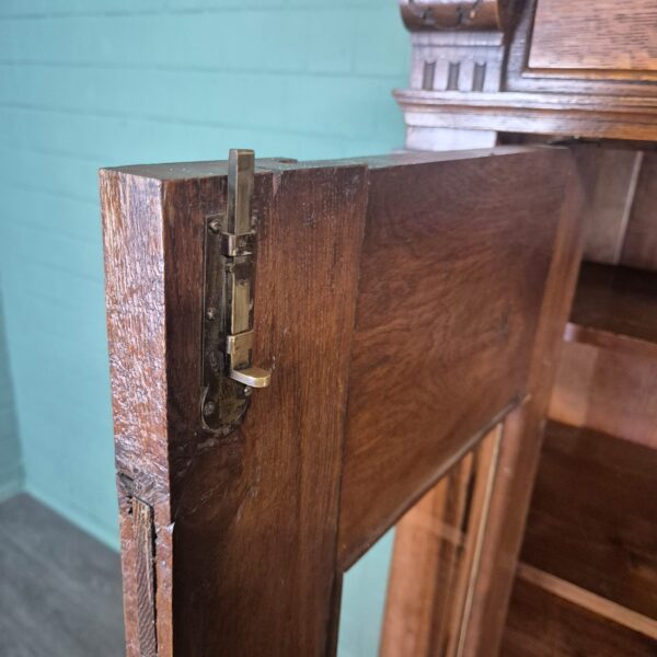 Display Cabinet Gründerzeit 1880 Oak - Image 12