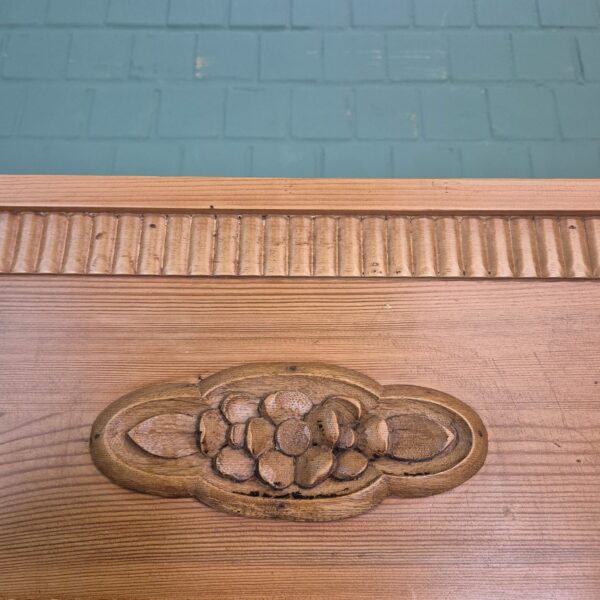 Wardrobe Jugendstil 1900 Pine - Image 9