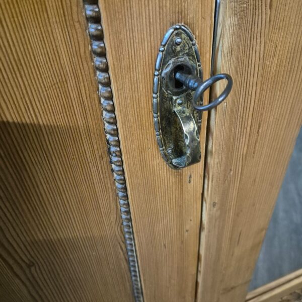 Wardrobe Jugendstil 1900 Pine - Image 11