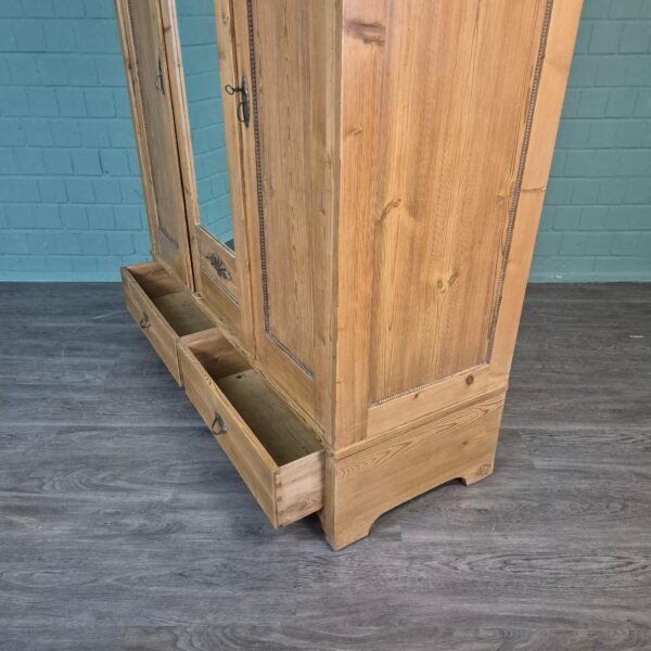 Wardrobe Jugendstil 1900 Pine - Image 19