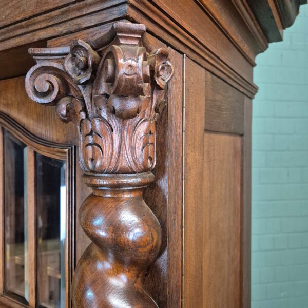 Cabinet Neo-baroque Oak 2,20 m - Image 12
